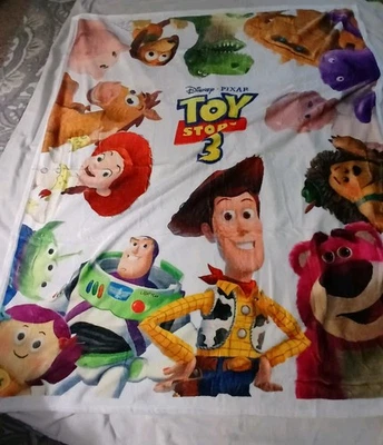 Manta Disney Throw 50"x60" Toy Story 3 BUZZ WOODY NUEVO Foto 1 de 3