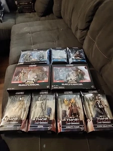 Hasbro Marvel Legends Thor Ragnarok And Love And Thunder Lot  Of 11 Figures - Picture 1 of 9