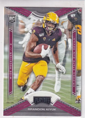 2020 Panini Chronicles Draft Picks #7 Brandon Aiyuk Playoff Draft Picks - Image 1 of 2