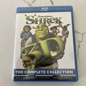 Shrek 3D The Complete Collection (Blu-ray 3D, 2010, 4-Disc Set) NEW & SEALED!!! - Picture 1 of 3