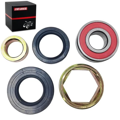 Steering Stem Bearing Seal Holder Nut Collar Kit for Yamaha Raptor 350 2004-2013 Foto 1 de 4