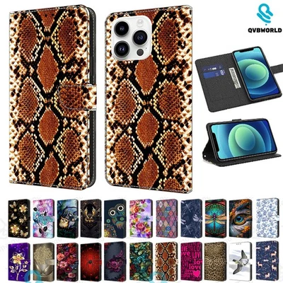 Magnetic Flip Leather Stand Cover Case For Apple iPhone 15 16 Plus Pro Max 16E - Image 1 of 4