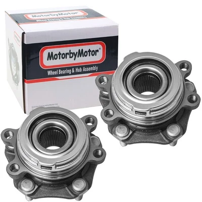 Buje de cojinete de rueda delantera 2 piezas para Nissan Pathfinder 2013 Infiniti JX35 2013-2019 Foto 1 de 4