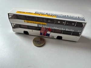 F106 Wiking 7310542 Berliner D89 MAN BVG Bus Doppeldecker 1:87 Berlin Luftbrücke - Bild 1 von 8