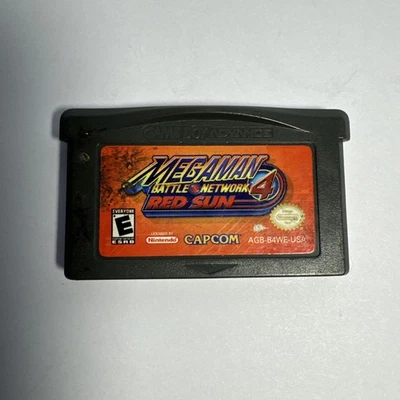 Mega Man Battle Network 4: Red Sun (Nintendo Game Boy Advance) Tested/Works - Image 1 of 3