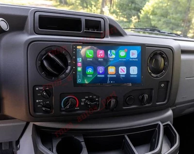 Para Ford E-250 E-350 Super Duty 2009-2014 Wifi Apple Carplay Radio Android 13.0 Foto 1 de 4