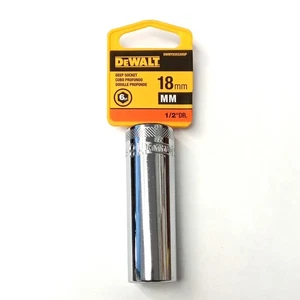 DeWalt 18mm Deep Socket 6-Point 1/2" Drive DWMT935330SP - Picture 1 of 2