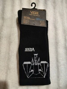 Vans "Off The Wall" Crew Socks Original Vans Logo COOLMAX Men's Size 6.5 - 9 - Picture 1 of 9