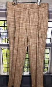 CJ Banks 22w NWT 5331 Trousers Yarn Dye Spiced Coral Pants Relaxed High - Picture 1 of 7