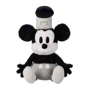 Disney Parks Mickey Mouse Weighted Plush - Steamboat Willie 17-3/4" - Picture 1 of 4