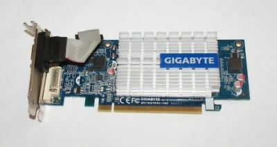 Gigabyte Nvidia GeForce GT210 1GB  DVI/VGA/HDMI Low Profile Graphics Card - Image 1 of 3