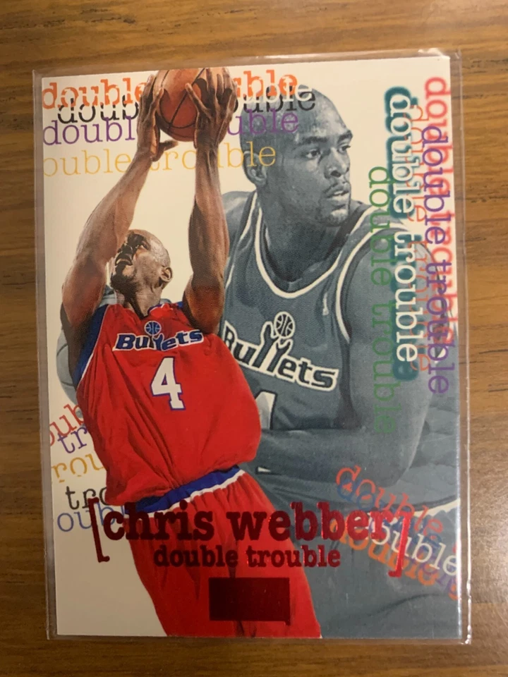 1996-97 Skybox CHRIS WEBBER RUBY!! RARE! HOF! RUBIES! - Image 1 of 2