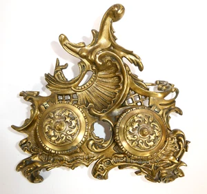 Neobarock Bronze Tintenfass 19 Jh - Picture 1 of 12