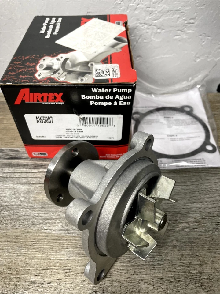 Новый водяной насос Airtex 82-86 Buick Skyhawk Chevy Cavalier Pontiac Sunbird AW5007 - Изображение 1 из 4