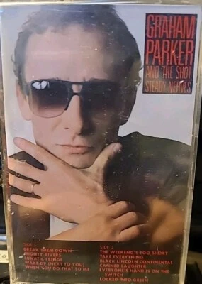 Graham Parker and the Shot Steady Nerves - Chrome Cassette SEALED - Image 1 of 3