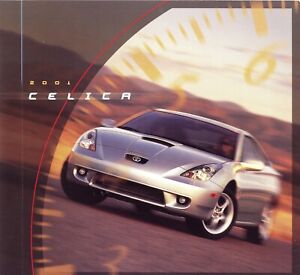 2001 Toyota Celica GT GT-S 22-Page Dealer Sales Brochure