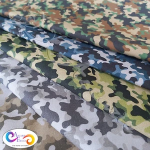 CAMOUFLAGE 5 Colourways Army Navy 100% Digital Cotton Craft Fabric 54" - Picture 1 of 11