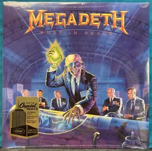 MEGADETH RUST IN PEACE~SEALED LIMITED EDITION 2008 CAPITOL VAULTS 180 GRAM RE LP - Picture 1 of 3