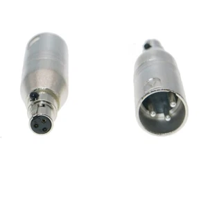 mini TA3F Female 3Pin adapter to XLR 3Pin Male for Microphones adaptor converter - Picture 1 of 7