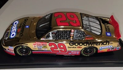 Kevin Harvick #29 solo para fanáticos de la carrera oro 24kt 1/24 GM Goodwrench / OREO ¡SIN CAJA! Foto 1 de 4