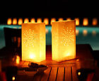 10 Luminary Paper Candle Bag Tea Light Lantern Wedding Party Garden BBQ Dating