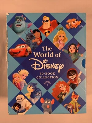 World of Disney 30 Books Collection Box Set Coco,Cars 3,Moana,Zootopia,Dory NEW - Image 1 of 4