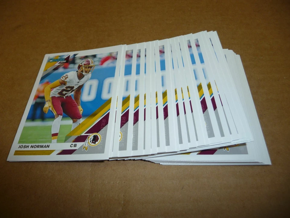2019 Panini Donruss JOSH NORMAN BASE LOT OF 20 CARDS   REDSKINS #152 - Image 1 of 1