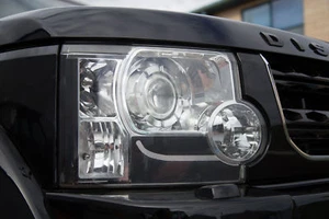 Headlight Bulb & Sticker Upgrade Kit for Land Rover Discovery 3 LR3 (6pc) - Picture 1 of 4