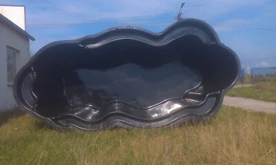 T 7000  liter koi koiteich gartenteich gfk teich becken PRODUZENT! FRACHTFREI - Bild 1 von 4