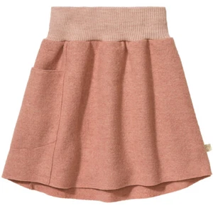 DISANA Girl's Pull-On Skirt with Stretchy Waist 100% Boiled Wool - Picture 1 of 10
