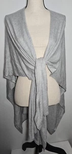 Womens Echo NY Gray Shawl Bohemian Wrap One Size NWT - Picture 1 of 7
