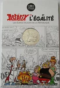 Frankreich 10 Euro 2015 Asterix Egalité Miraculix Silber - Bild 1 von 1