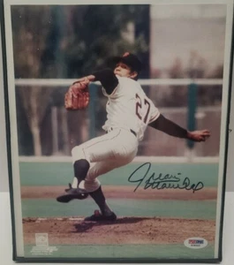 Juan Marichal Signed 8x10 Photo PSA/DNA Certified Autograph Rare HOF Auto - Picture 1 of 3