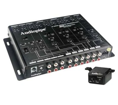 Audiopipe XV6V15 6 Way Crossover 8 ch. Input 12 ch. Output - Image 1 of 4