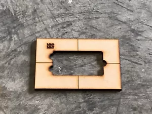 Plantilla de pastilla de enrutamiento de bajos estilo Music Man - Plantillas de enrutamiento Luthier - Imagen 1 de 4