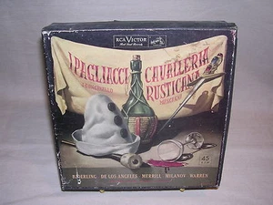 I Pagliacc Leoncavalloi / Cacalleria Rusticana Mascagni 12 45's - Picture 1 of 1