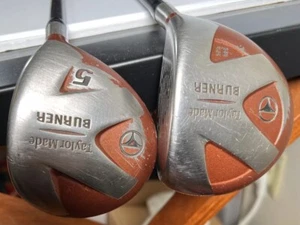 TaylorMade Burner 9.5 Titanium Driver & 5 Wood Bubble 2 Graphite R-80 RH - Picture 1 of 10