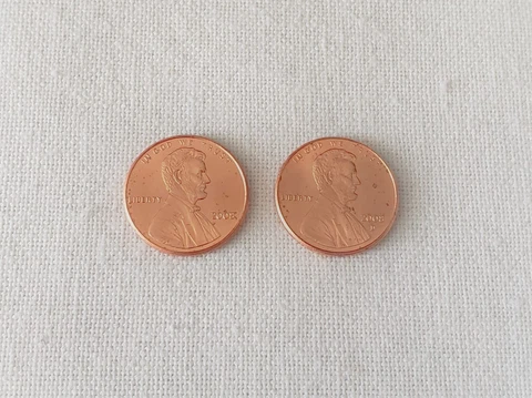 2008 P & D Lincoln Memorial Penny, Red Uncirculated Cover