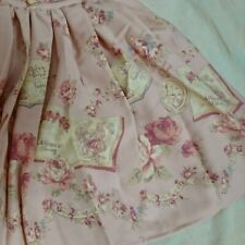 New Tag Liz Lisa BOOK Alice Pattern Skirt with Suspenders Pink