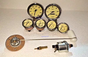 Smiths 52mmTemp Oil Volt Fuel Speedo0-120 KMH Tacho100 mm With 3 sender Units YC - Picture 1 of 3