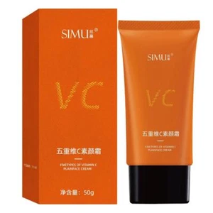 Crema tonificante 5 vitamine C idratazione profonda crema trucco luce acqua Z5F2 - Foto 1 di 10