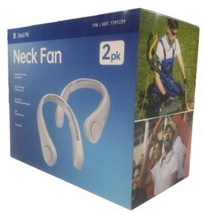 JISULIFE Neck Fan 2-Pack - Picture 1 of 11