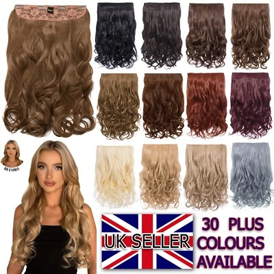 KOKO CURLY HAIR EXTENSIONS 180g - 20" INCHES ONE PIECE/WEFT CLIP-IN LADIE UNISEX
