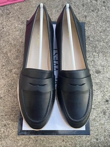 Nine West Antonecia Black Leather M 25018323-169 - Picture 1 of 7