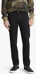 NEW Signature by Levi Strauss Mens Slim Fit Jeans Black Super Flex 29x30 - Picture 1 of 1
