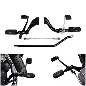 3.5" Forward Control Kit Extended Reach Fit For Harley Sportster XL 14-22 - Picture 1 of 13