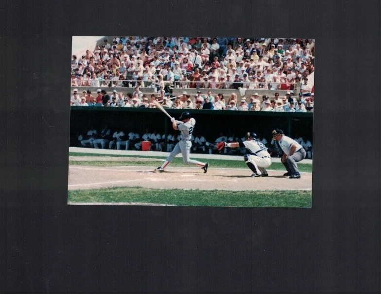 Wade Boggs Boston Red Sox Original 1980's Spring Training 3 1/2 x 5 Photo - Image 1 of 1