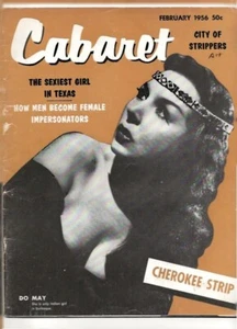 Cabaret Magazine Vol. 1 #10 Good 1956 Vintage Pin-Up - Foto 1 di 3