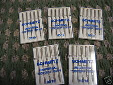 Schmetz Sewing Needles Kenmore,Brother, Janome 10,12,14,16,18  Assorted Sizes