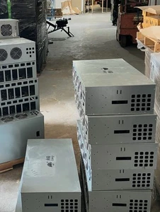 8 GPU Mining Cases w/ 4 Fans, SSD, CPU, 4GB RAM, Motherborad,220V PSU 1500W - Picture 1 of 4